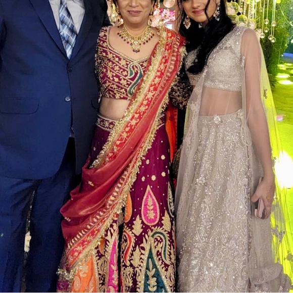 Designer lehnga - Picture 13 of 16